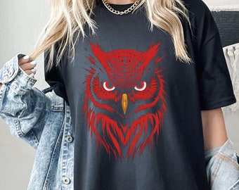 Bird Shirt, Bird on Wire, Cute Birds Shirt, Women Bird Shirt, Bird Lover Gift, Bird Birthday Gift, Mothers Day Gift Idea, Red Bird Tshirt