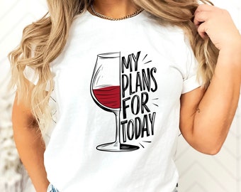 Schattig wijnshirt, wijnproeverijshirt, wijnshirts, wijnliefhebber, wijnt-shirt, wijndrinker cadeau wijntour shirt, grappig wijnshirt wijnshirt vrouwen