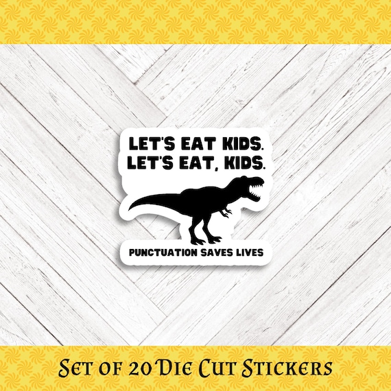 PUNCTUATION Die Cut Stickers: Crafting, Happy Mail & Scrapbooking - Set of 20