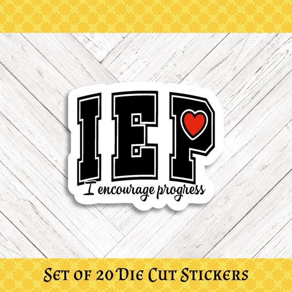 IEP Die Cut Stickers: Crafting, Happy Mail & Scrapbooking - Set of 20