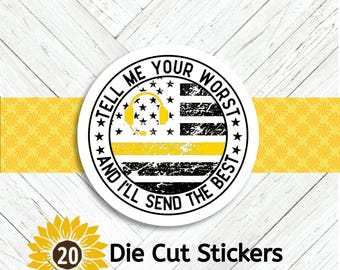 911 Dispatcher Die Cut Stickers: Crafting and Happy Mail - Set of 20