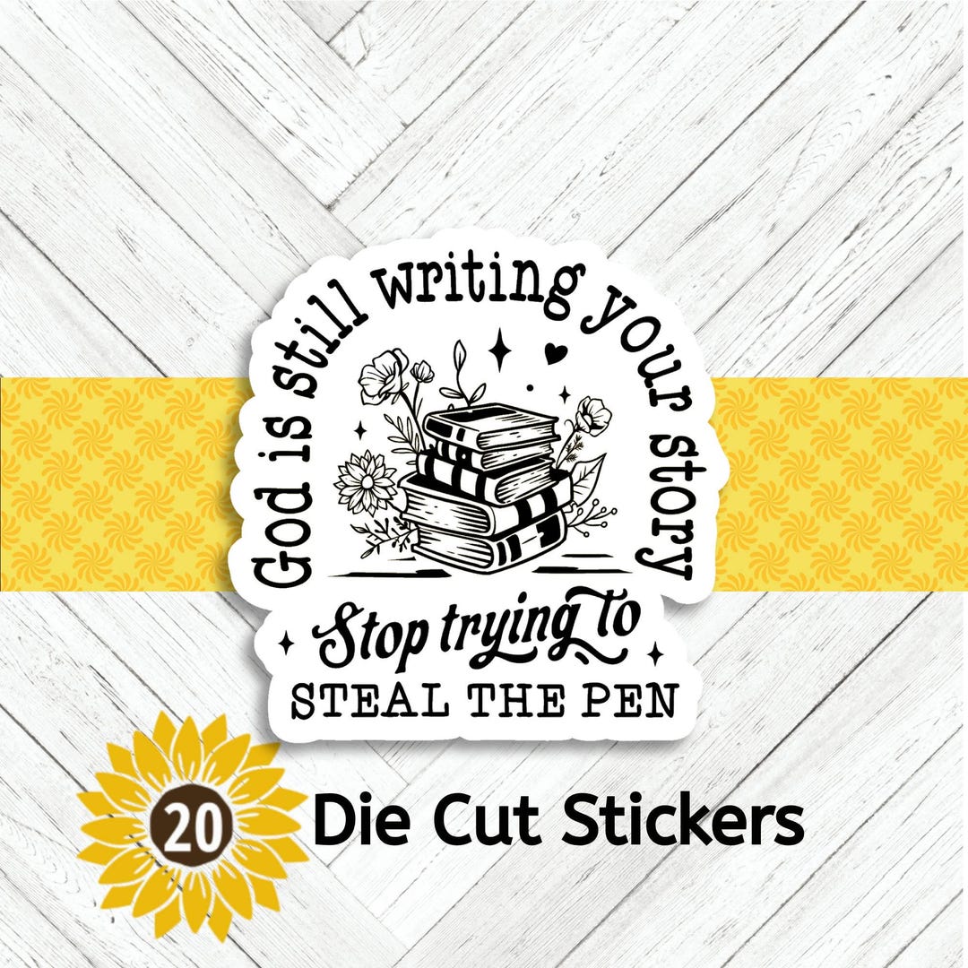 Story Die Cut Stickers: Crafting, Happy Mail & Scrapbooking - Set of 20 ...