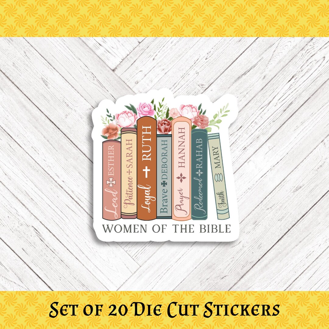 Women of the Bible Stickers: Scrapbooking, Happy Mail (set of 20) - Etsy