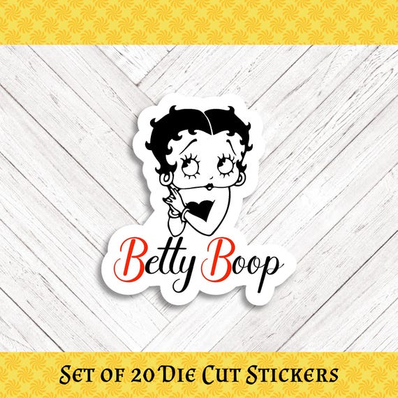 Iconic Betty Die Cut Crafting & Happy Mail Stickers - Set of 20