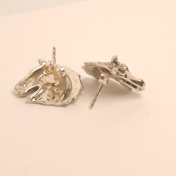 Cute and Flirty, 925 Sterling Silver Horse Stud E… - image 6