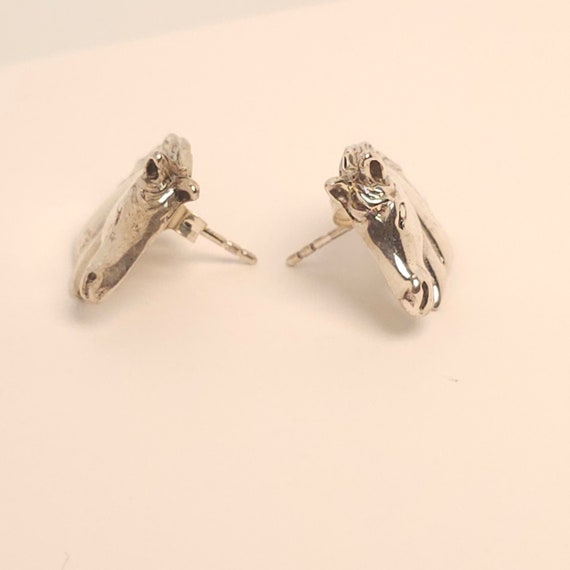 Cute and Flirty, 925 Sterling Silver Horse Stud E… - image 5