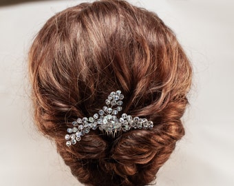Wedding comb, Hair comb, Bridal hair, Wedded hair accessories