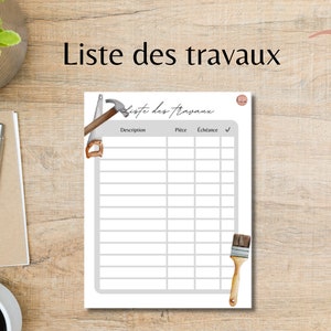 The Ultimate Task Planner to Print in French - Etsy