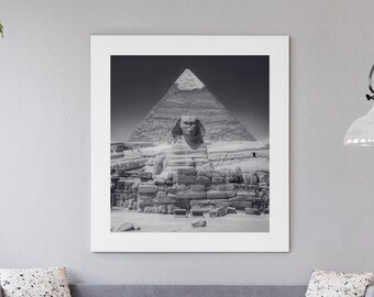 The Sphinx - printed photo