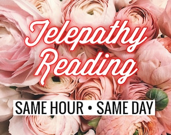 Telepathy reading same hour, exact thoughts telepathy, Telepathy reading 1 hour, What are they thinking same hour, telepathy mind reading,