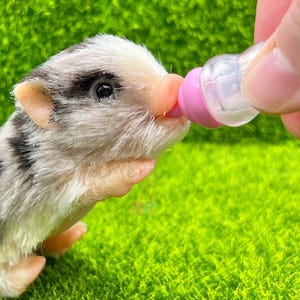 Silikon Djur Mini Magisk Flaska - INGET DJUR INGÅR - Reborn Tillbehör