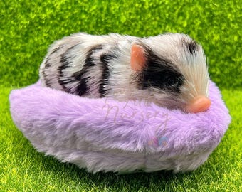 Cama redonda de silicona con forma de animal - Accesorios Reborn