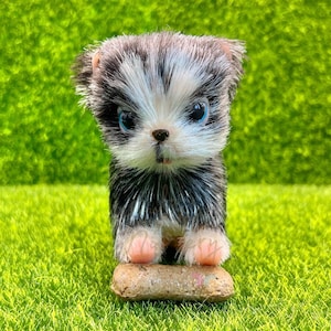 Loula&#39;s Little Nursery Exclusive Hugo The Husky Puppy - Realistic Silicone Animals, Babies - Reborn Silicone Piglet