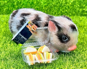 Silikon Tier Mini Sandwich Set - KEIN TIER INBEGRIFFEN - Reborn Zubehör