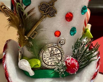 Top  Hat Christmas Ornament