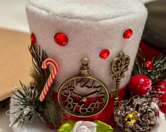 Top  Hat Christmas Ornament