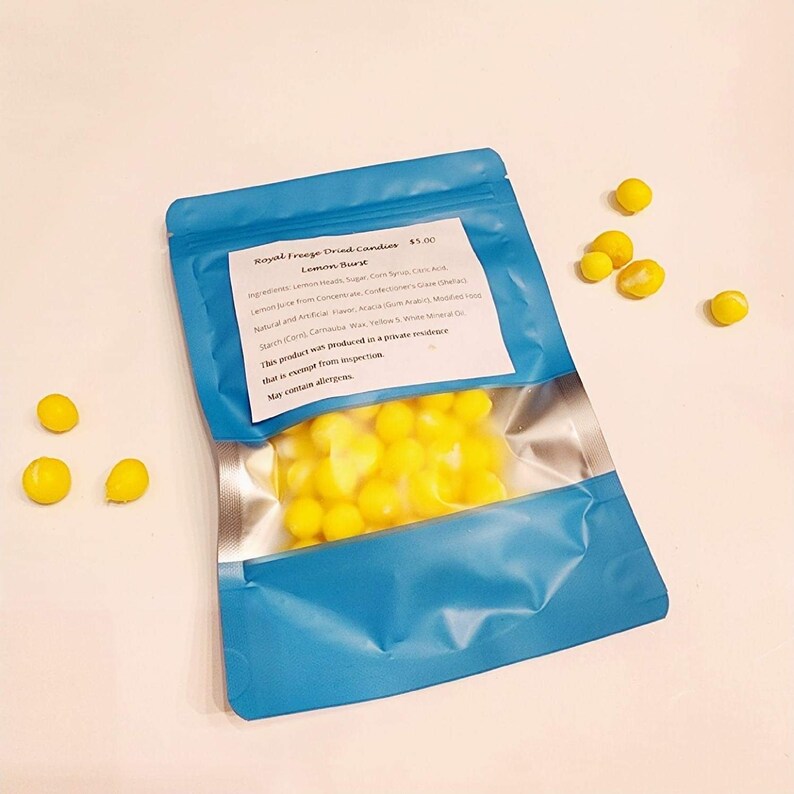 Freeze Dried Lemonheads Etsy