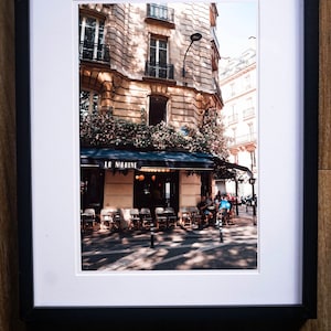 Café de Paris framed print
