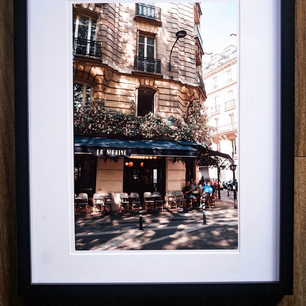 Paris Cafe Print Etsy