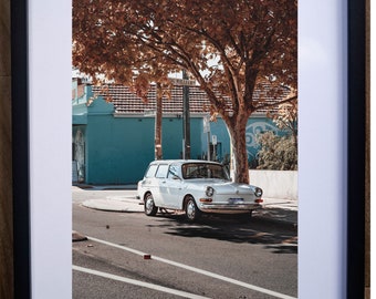 Fremantle's street framed print