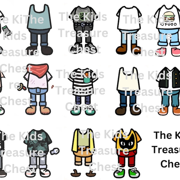 Toca Boca Clothes - Etsy