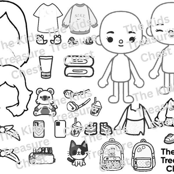 Toca Boca Furniture Etsy Ireland