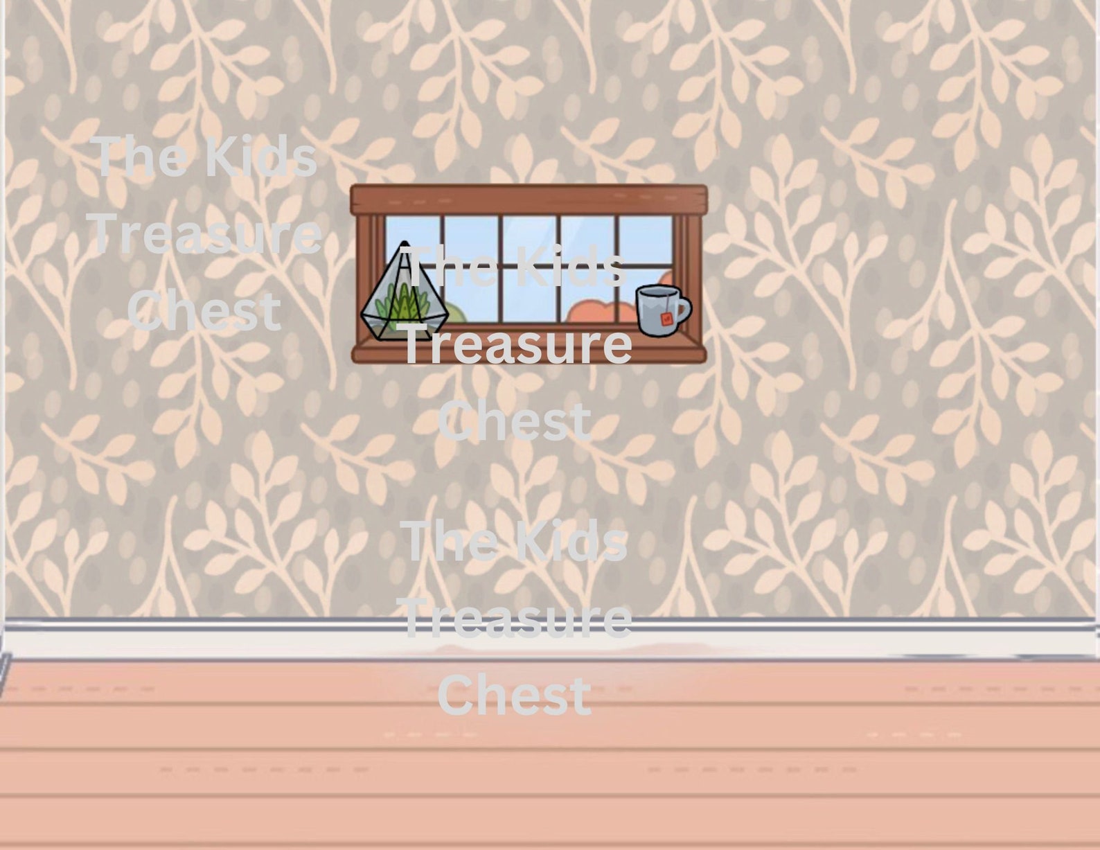 Toca Boca 3 Pages Paper SLEEPOVER 1 Dolls, Furniture, Background, and ...