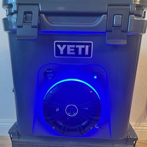 Fully FUNCTIONAL Custom YETI 24 Roadie Cooler with Bluetooth Speaker