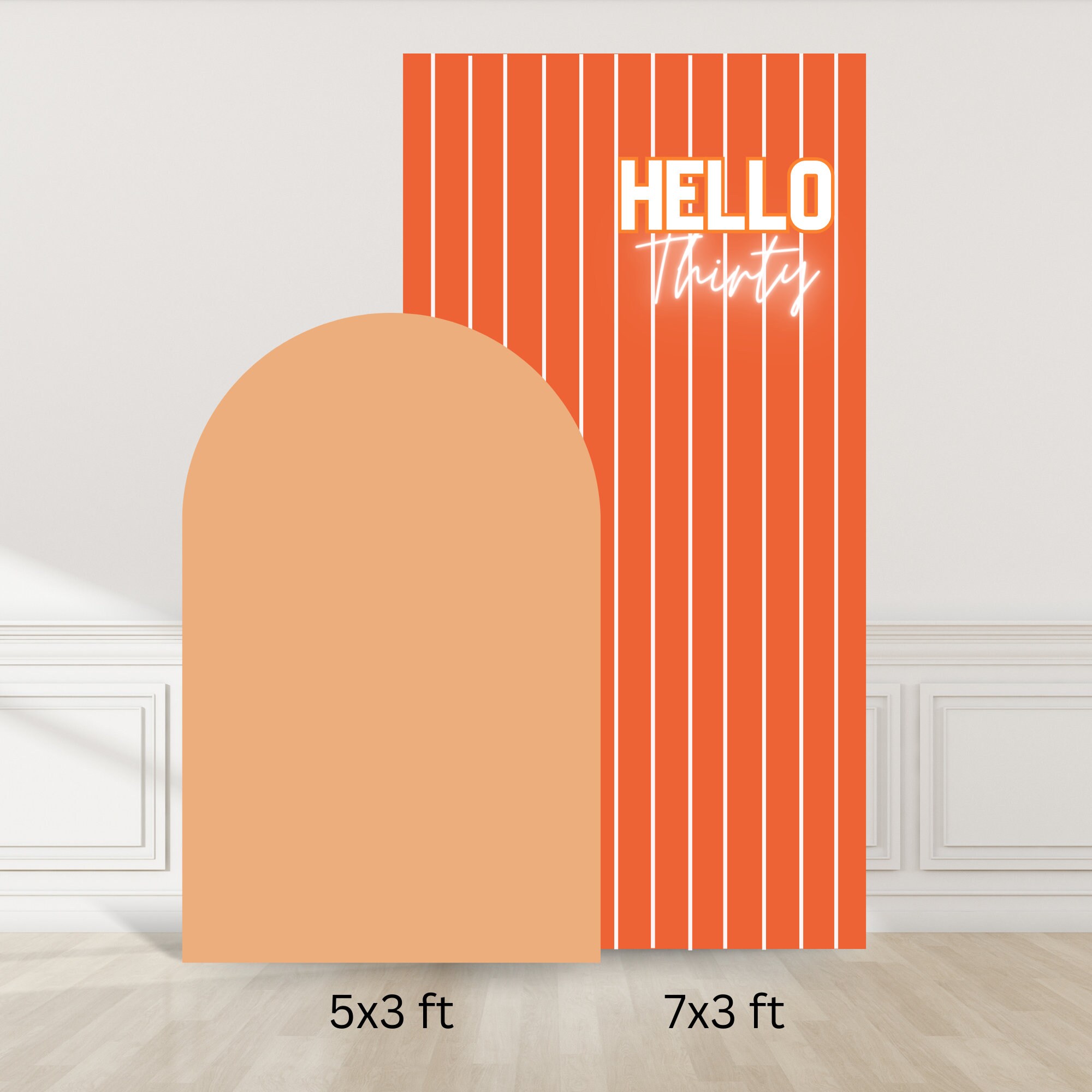 Party Backdrop Foam Board Birthday Background Hello Twenty Thirty Forty