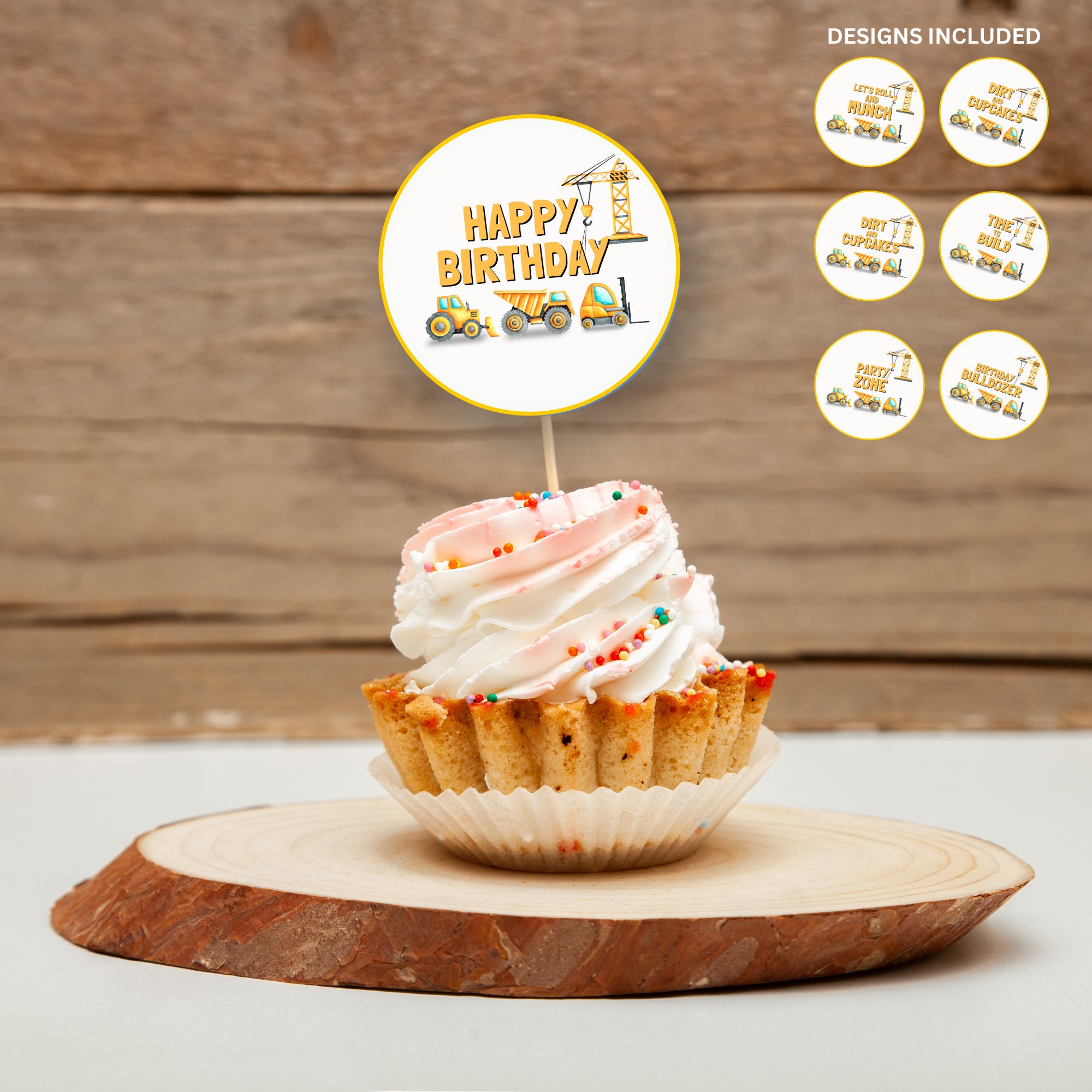 Construction Party Decorations BUNDLE, Dump Truck Party Birthday Package, Boy Bundle Party