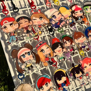PRE-ORDER PKMN Trainers Acrylic Charms