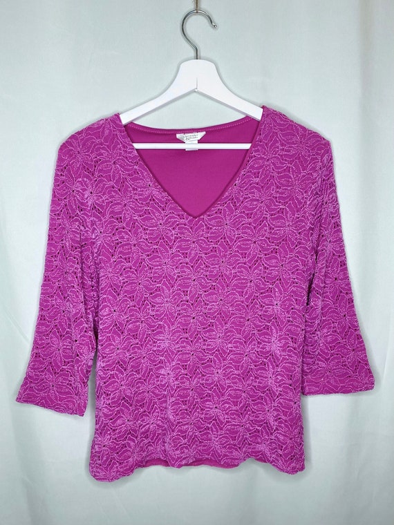 Pink Knit Top