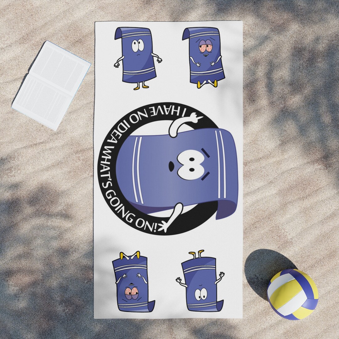 Premium Large South Park Towelie Beach Towels 32in X 61in Etsy