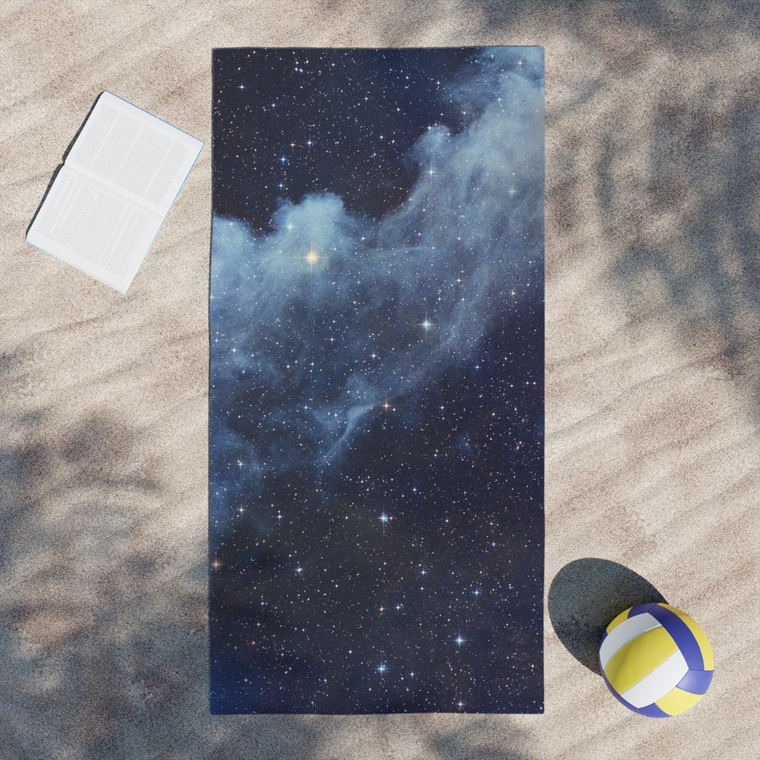 Premium Beach Towels Aesthetic Clouds and Galaxy 32in X Etsy