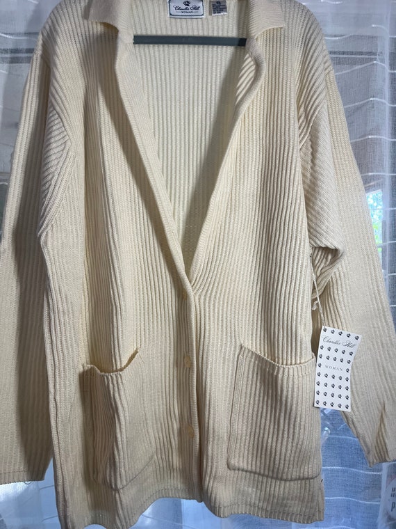 Chandler Hill Cream Cardigan *Vintage* - image 3