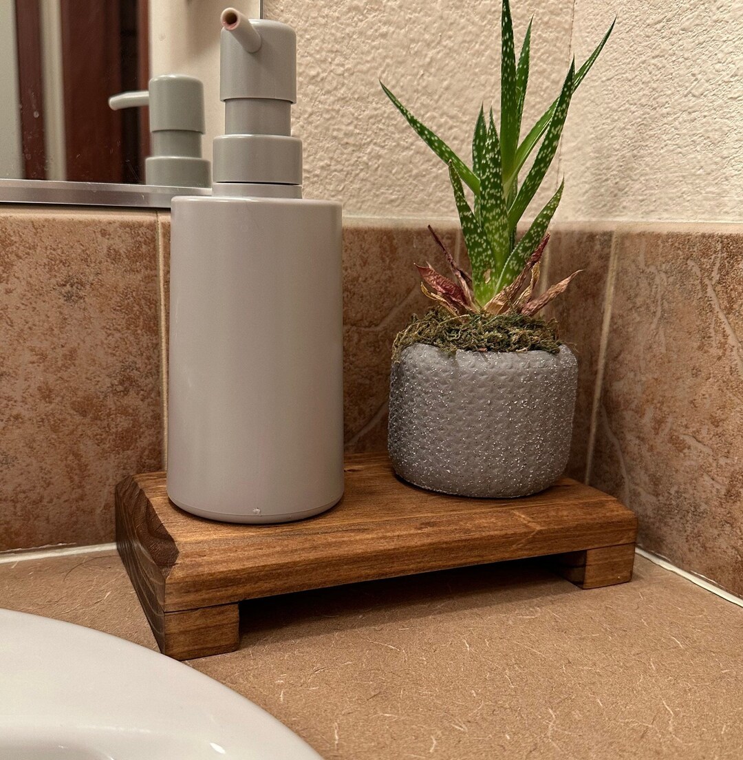 Farmhouse Soap Tray Kitchen Riser Bathroom Riser Bathroom - Etsy