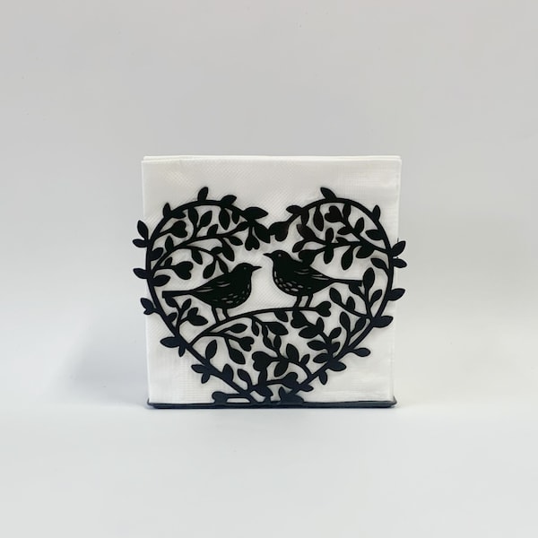 Bird napkin holder restaurant napkin holder wrought iron restaurant decoration