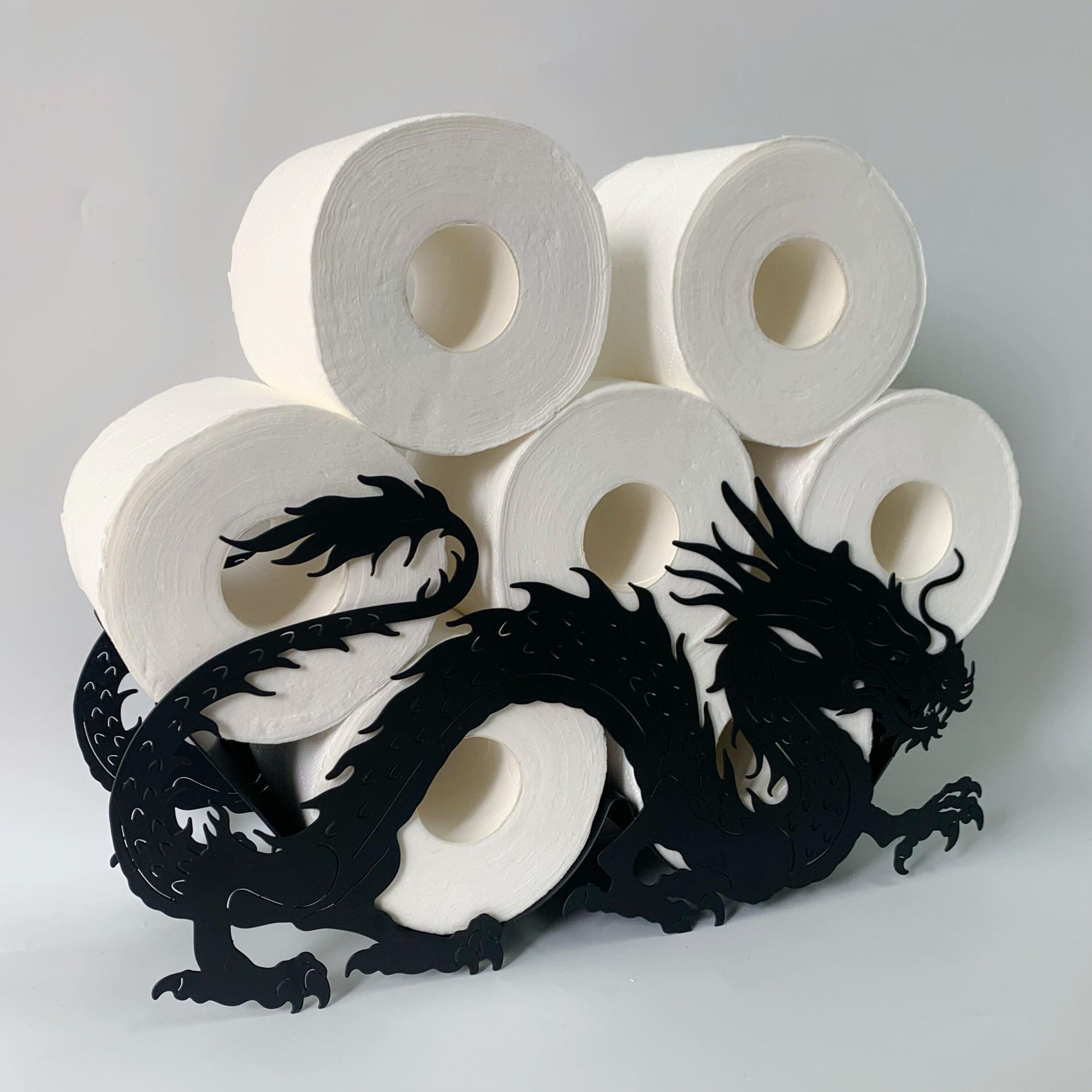 Chinese Dragon Toilet Paper Holder Toilet Paper Storage Rack Etsy