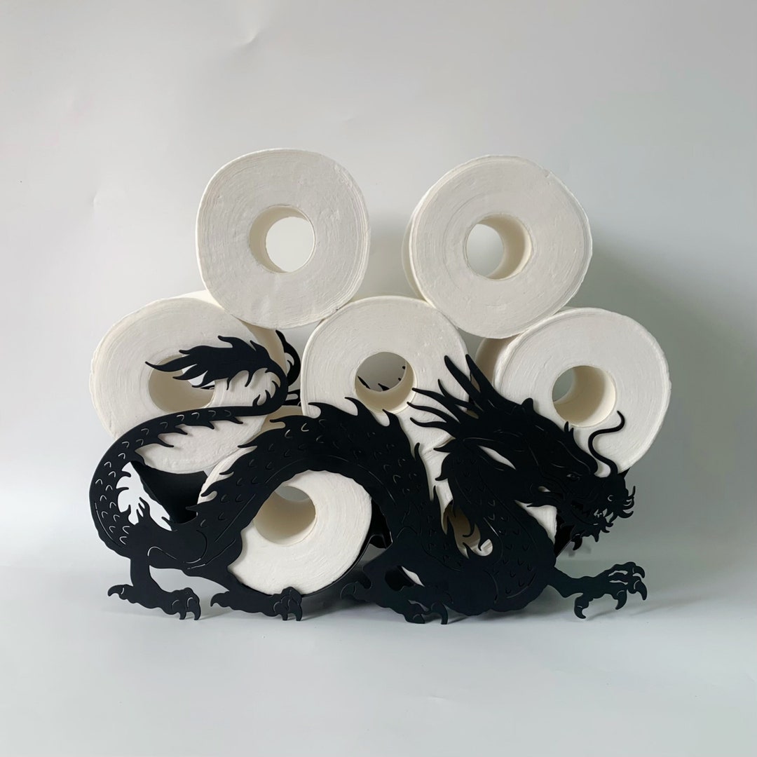 Chinese Dragon Toilet Paper Holder Toilet Paper Storage Rack Etsy