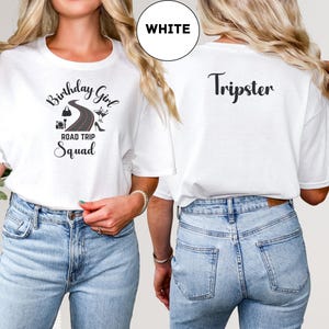 Rodzinne wakacje Top Birthday Girl Squad Shirt Car Karaoke Celebration Wear Dopasowana grupa Nazwa niestandardowa Prezent na imprezę Odzież dla niemowląt Rozmiar dla dorosłych