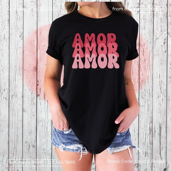 T shirt amor deals