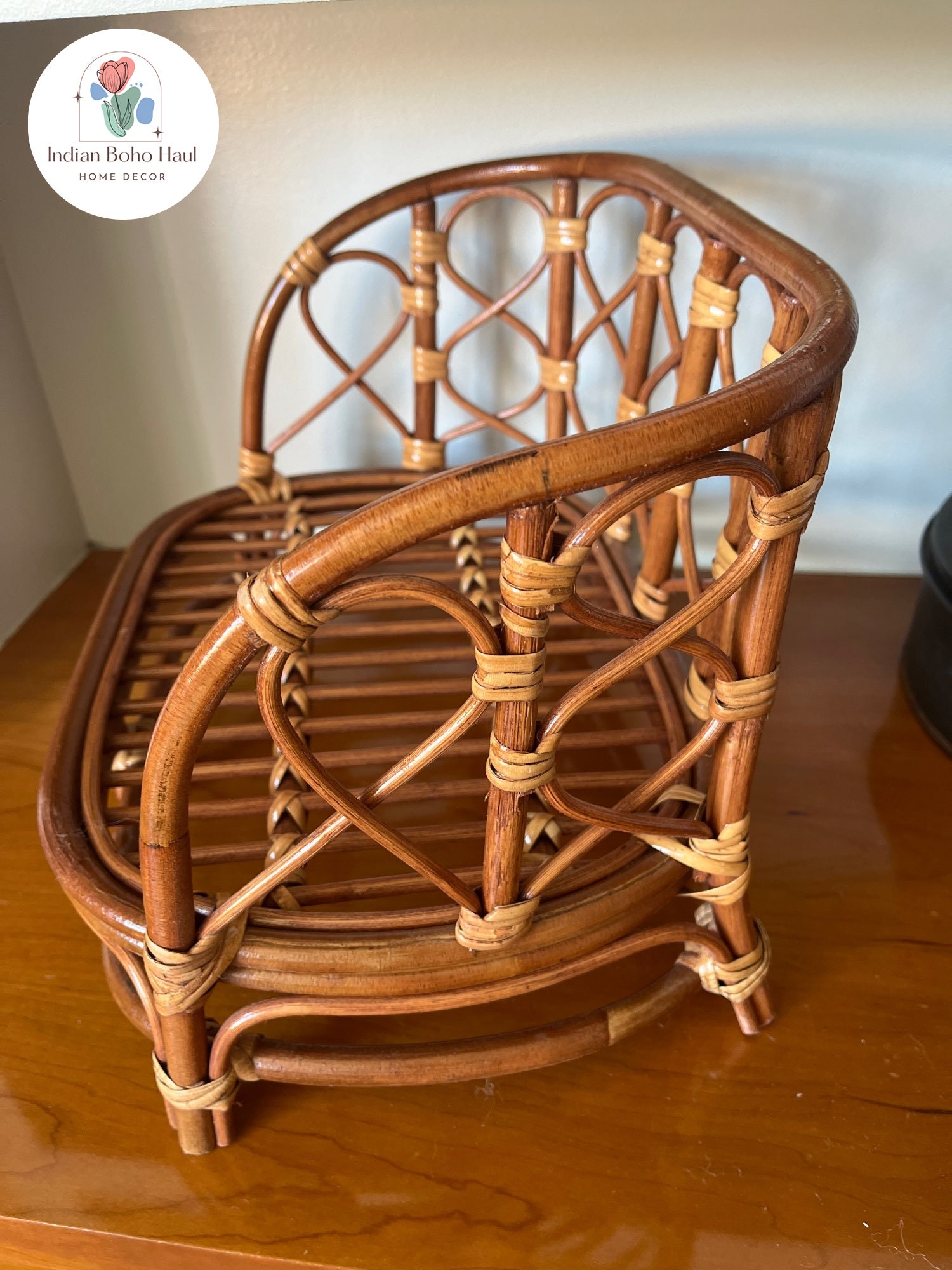 Handmade Rattan Chair for Newborn Photography