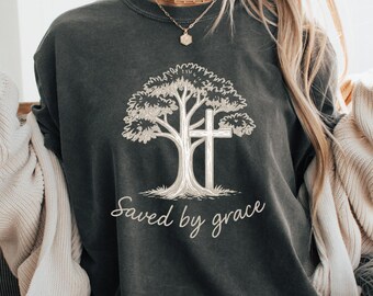 Saved By Grace Png, Blessed Svg, Christian Svg, Religious Svg, Scripture Svg, Bible Verse Svg, Jesus Png, Faith Png, God Svg, Pray Svg