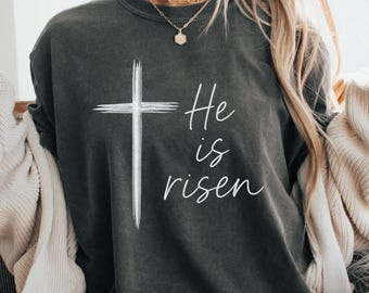 He Is Risen Png, Jesus Png, Cross Svg, Religious Cross Png, Christian Svg, Religious Svg, Scripture Svg, Bible Verse Svg, Jesus Png