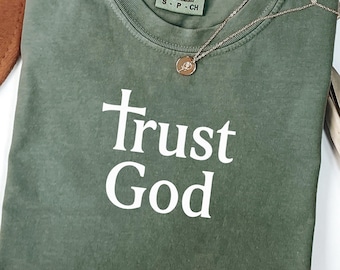 Trust God Png, God Png, Cross Svg, Religious Png, Christian Svg, Religious Svg, Scripture Svg, BibleVerse Svg, Jesus Png, Faith Png, God Svg