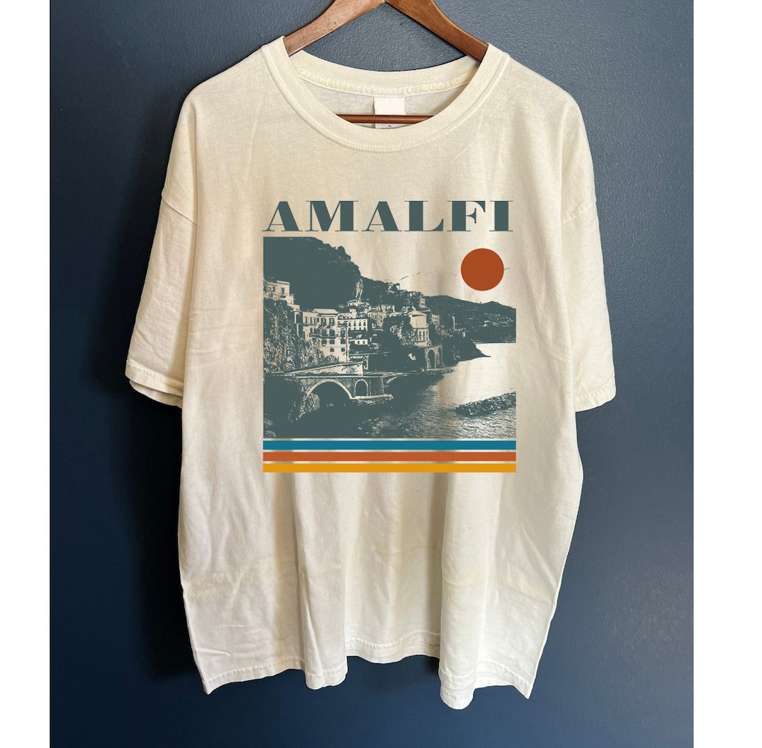 Amalfi T-shirt, Amalfi Shirt, Amalfi Travel, Amalfi City Tees, Italy ...