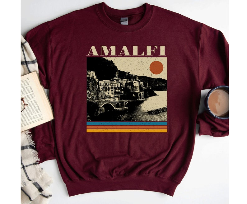 Amalfi T-shirt, Amalfi Shirt, Amalfi Travel, Amalfi City Tees, Italy ...