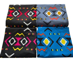 African Ankara Fabric, African Fabric by the yard, African Print Fabric, Ankara Fabric, Brown Fabric, Multicolor Fabric. African Clothing