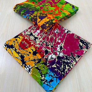 African Ankara Fabric, African Fabric by the yard, African Print Fabric, Ankara Fabric, Pink Fabric, Batik Tye-Dye Fabric, Wax Print Fabric