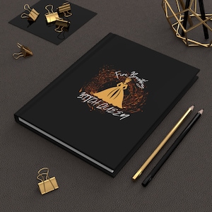Queen of Shadows Inspired Hardcover Journal